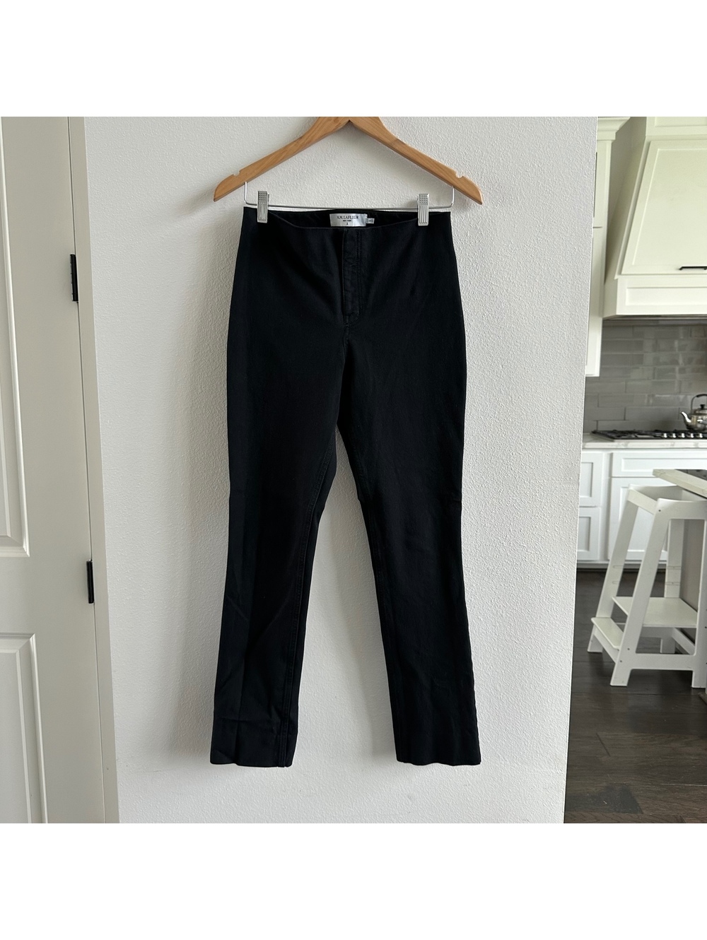 Mm Lafleur Black Organic Cotton Pants Size 2